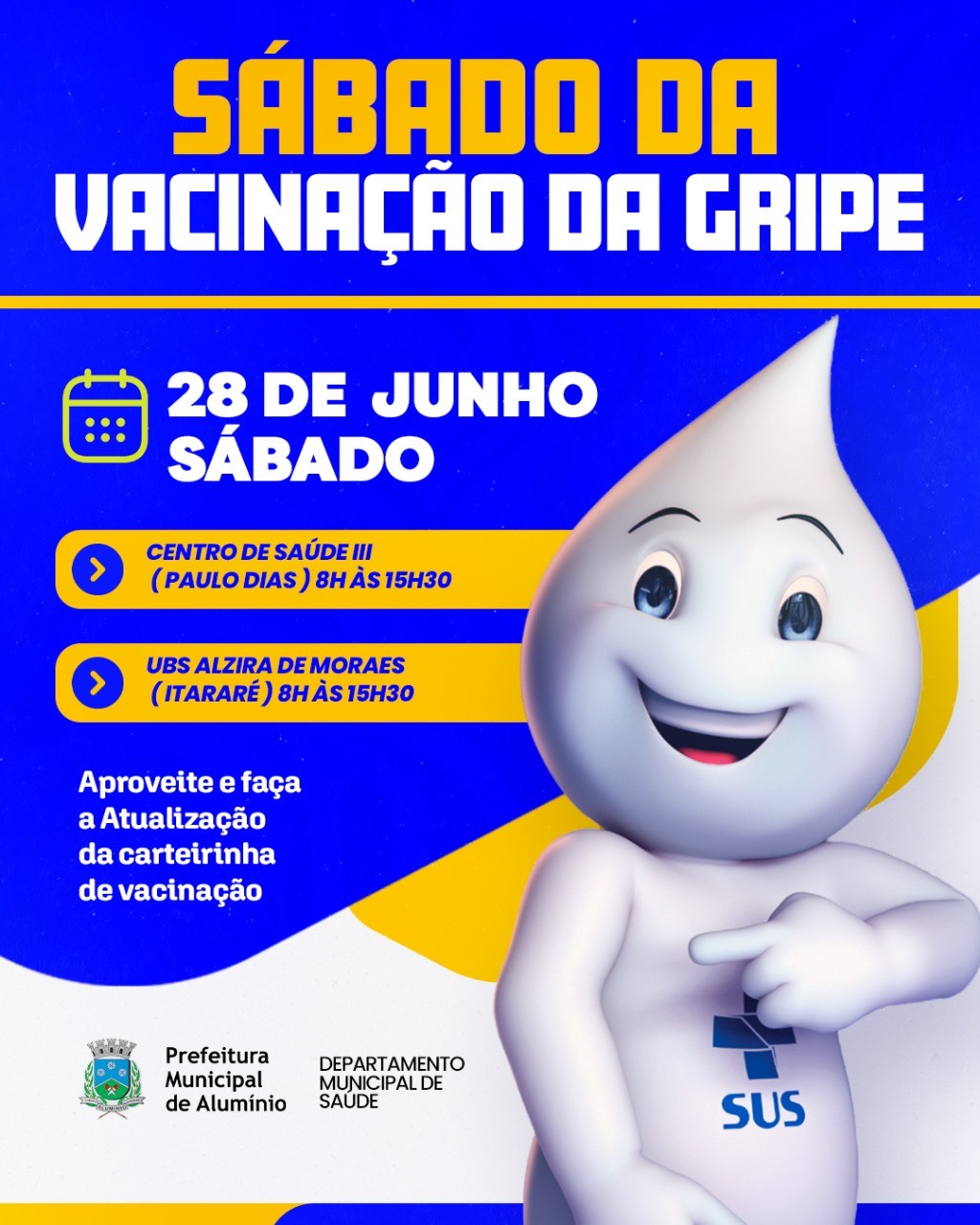 SÁBADO DA VACINAÇÃO DA GRIPE