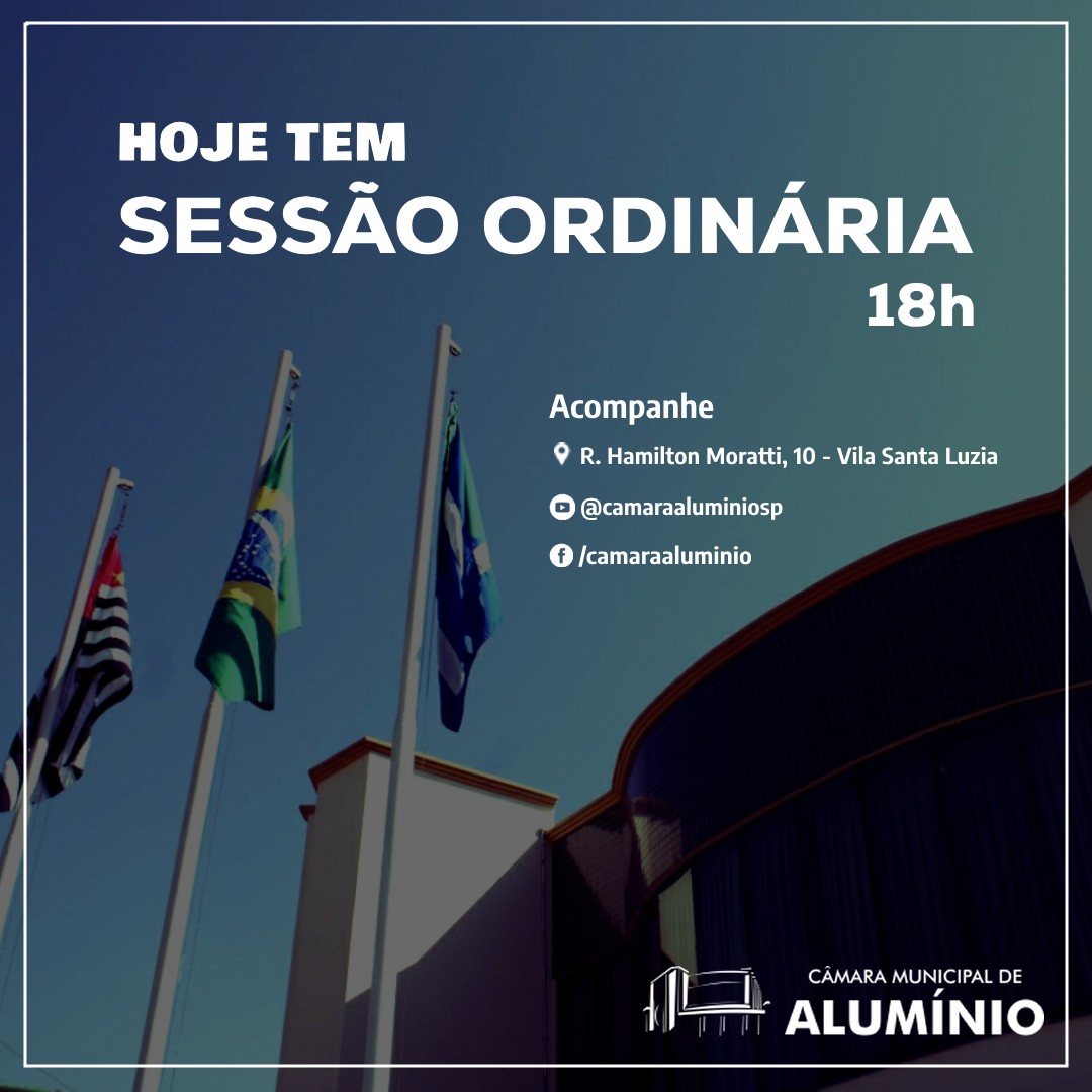 CONHEÇA A ORDEM DO DIA DE HOJE, 22 DE JUNHO DE 2026